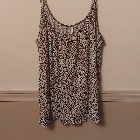 Joyspun Cheetah Print Pajama Set Top And Shorts Sz XL 16-18 - Picture 3 of 17